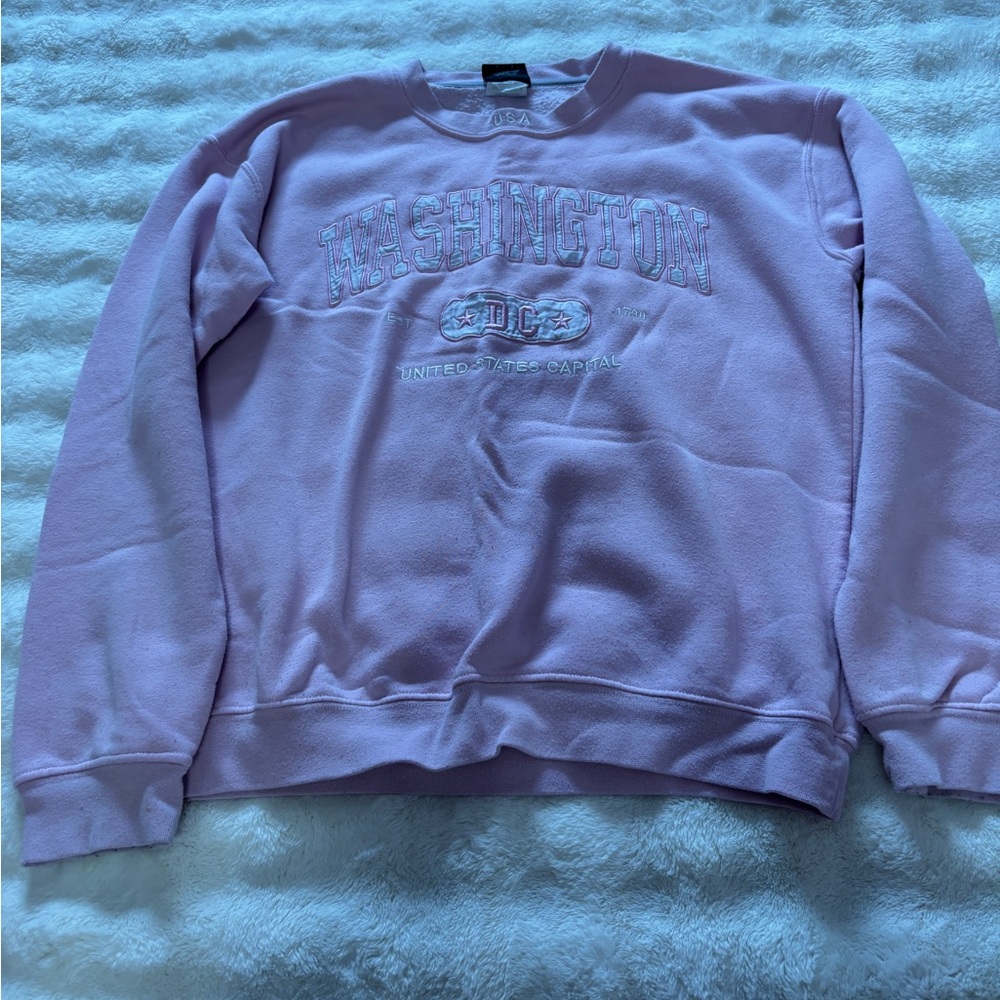 Pink Washington D.C. Sweatshirt